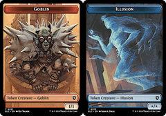 Goblin (0021) // Illusion (0013) Double-Sided Token